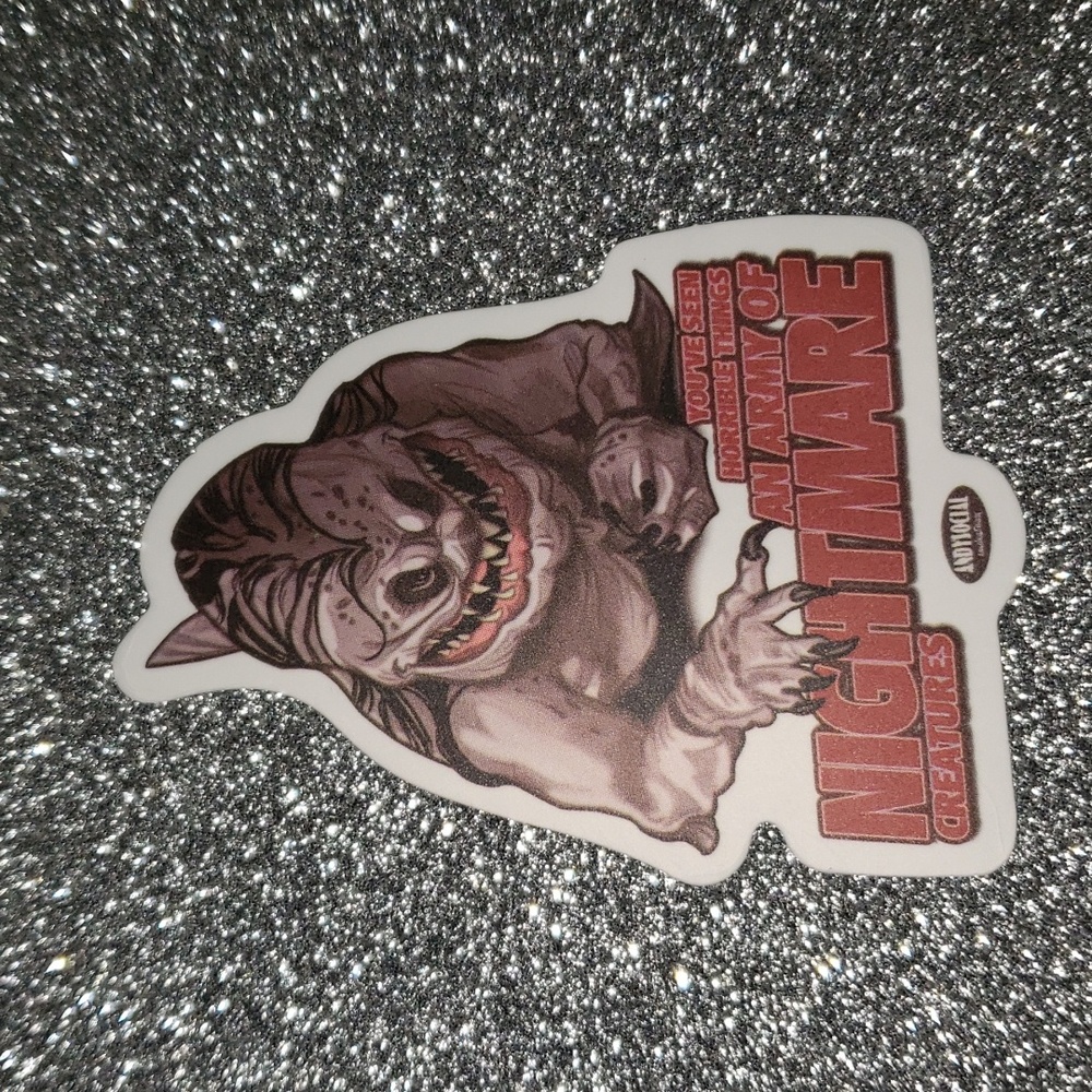 HORROR MOVIE waterproof sticker Merman